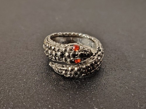 Anello serpente argento strega - anello,