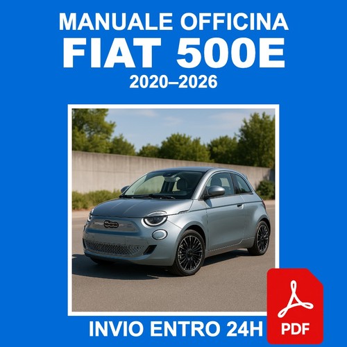 Manuale officina fiat 500e - manuale,