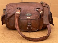 Borsone da viaggio in pelle da