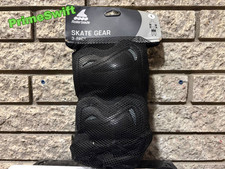 Rollerblade Skate Gear Set di 3 cuscinetti - ginocchio, gomito, polso - taglia L