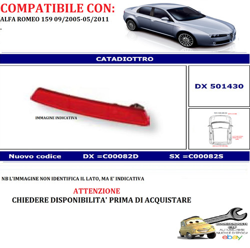 Per alfa romeo 159 - 159, da