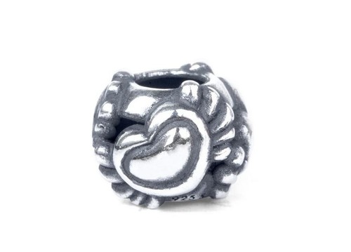 Thun trollbeads cuore alato - thun,