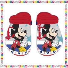 Crocs Mickey Topolino Ciabatte Scarpe Infradito Bimbo Bambino Mare Spiaggia