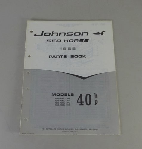 Catalogo parti omc - catalogo, johnson