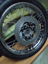 ruota anteriore  A Raggi 18 moto guzzi nevada mono disco freno 1992 2002