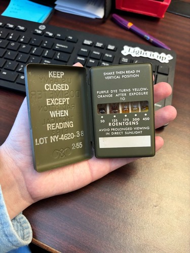 Army military dosimeter - army,