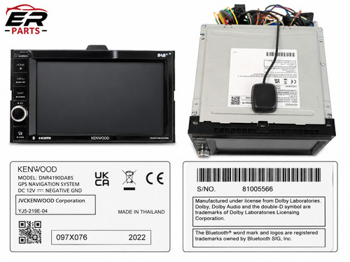 Kenwood dnr4190dabs sistema - kenwood, di