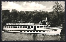 Cartolina piroscafo circolare