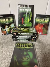 The Incredible Hulk The Complete Seasons 1-5 DVD + 3 Extras.