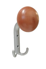 GANCIO ATTACCAPANNI APPENDIABITI DA PARETE MURO CILIEGIO GANCIO ECONICHEL