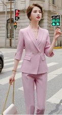 Tailleur completo rosa cipria