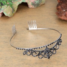 Cerchietto con strass - ,