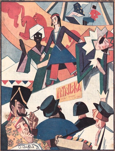Stampa 1926 petruska teatro - 1926,