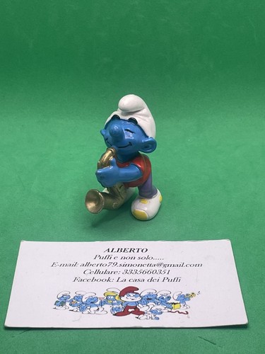 Puffi smurfs puffo sax - puffo,