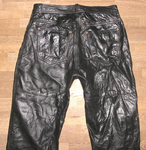 Polo uomini jeans - in, pelle