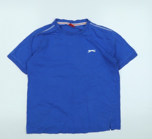 Shirt slazenger ragazzo blu - t-shirt,