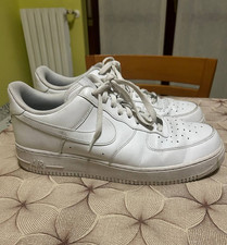 Scarpe Nike Air Force Bianche Sportive Casual scarpa Sneaker Taglia 46