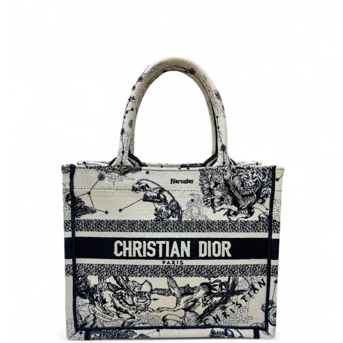 Dior small book tote black - small,