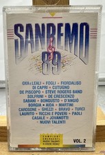 Sanremo 89 Cassette Tape In