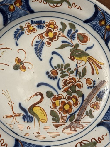 Piatto faïence delft - in,