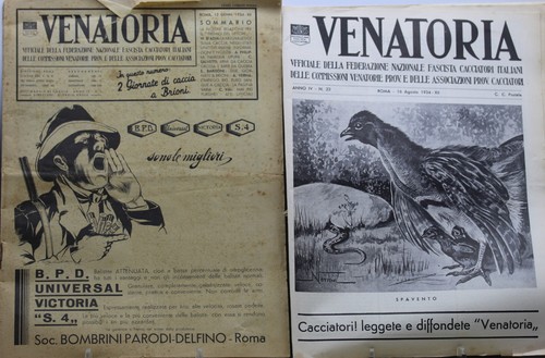 Rivista venatoria 1934 caccia - rivista,
