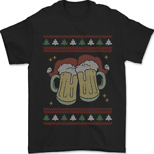 T-Shirt Uomo Birre Natalizie