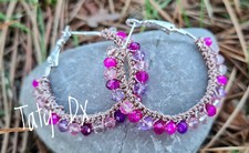 ORECCHINI CERCHIO COLORE MISTO