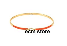 Bracelet Lily FLAME 0,3 bangle jonc bijoux femme orange art moderne /EBTE