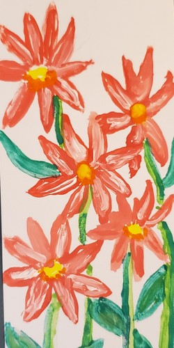 Hand painted watercolor - hand,