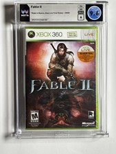 Microsoft Fable 2 Xbox 360, 1a stampa 2008 DNSB sigillato grado WATA 9.6 A