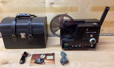 Proiettore Vintage Chinon Super 8 Sound 7500 Ottime Condizioni Manuale Custodia Microfono