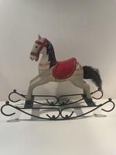Vecchio cavallo dondolo - a,