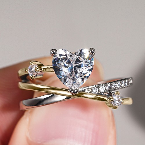Elegant heart women band - elegant,