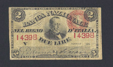 2 LIRE BANCA NAZIONALE NEL