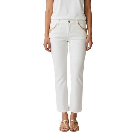 Blumarine jeans skinny bianco - skinny,