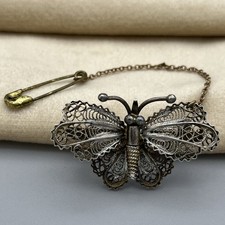 Spilla farfalla filigrana
