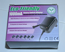 ALIMENTATORE a SPINA SWITCHING 230Vac USCITA Regolabile 1000mA (1A) - 3547839 MW