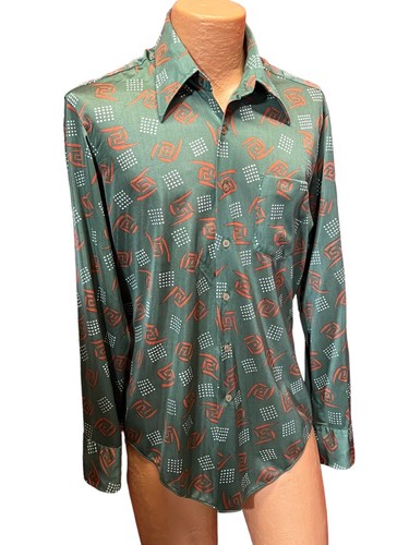 Camicia discoteca nylon taglia