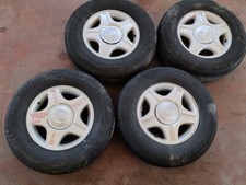 N.4 CERCHI LEGA - SSANGYONG - 5 FORI 16" 6,5Jx16 ET43 - 225 75 R16 108H M+S