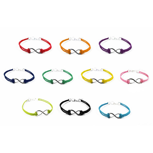 Bracciale infinito argento - bracciale,