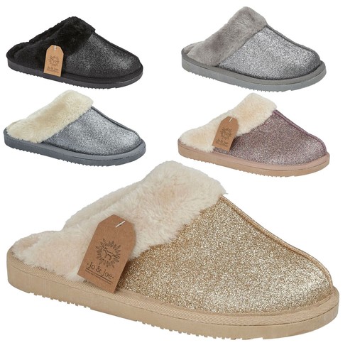 Pantofole donna foderate - , in