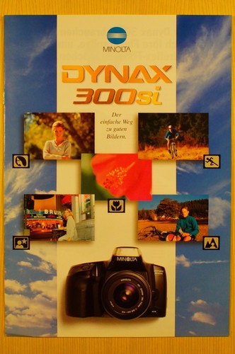 Minolta dynax 300si depliant - dynax,