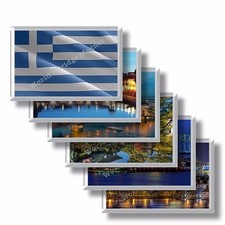 GR - Grecia frigo calamita frigorifero magnete fridge magnet Kühlschrankmagnet