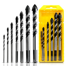 Set Di 7 Punta Da Trapano per Piastrelle, Set Di Punte per Trapano per Piastrell