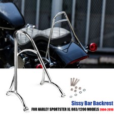 Schienale Sissy Bar passeggero per Harley Sportster XL Iron 883/1200 2004-16