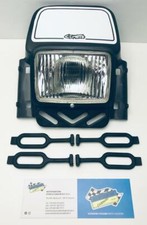 Mascherina Portafaro Completa Cemoto BETA Trial TR 34 Nera 220503 Headlight