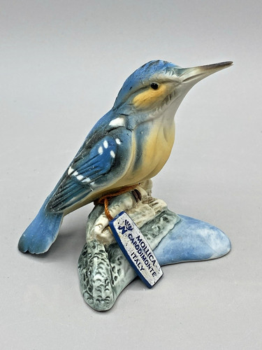 Statuina colibrì porcellana