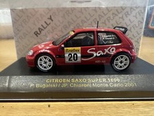 Citroen Saxo Super 1600 # 20 - Rally di Montecarlo 2001 - IXO 1/43