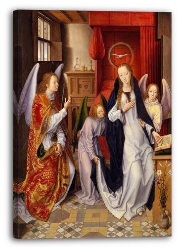 Tela cornice hans memling - tela/cornice,