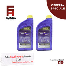 Olio Motore Sintetico 5W40